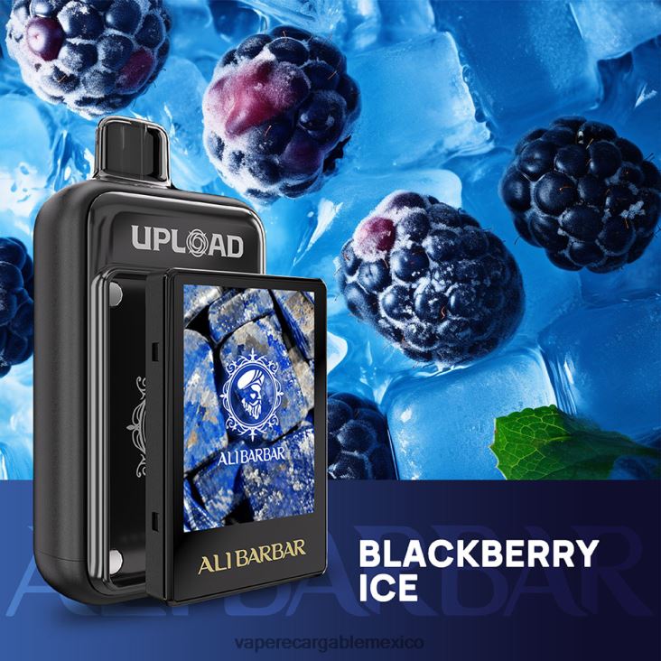 Vaper Sin Nicotina 46L6L0112 Alibarbar subir hielo de mora