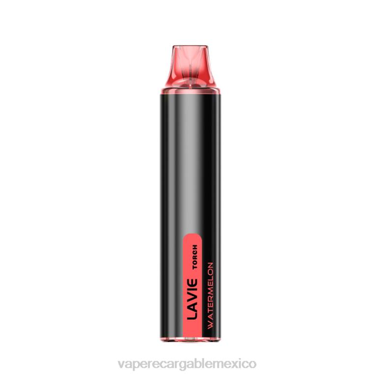 Vaper Sin Nicotina B6B2139 LAVIE Torch 6000 bocanadas sandía