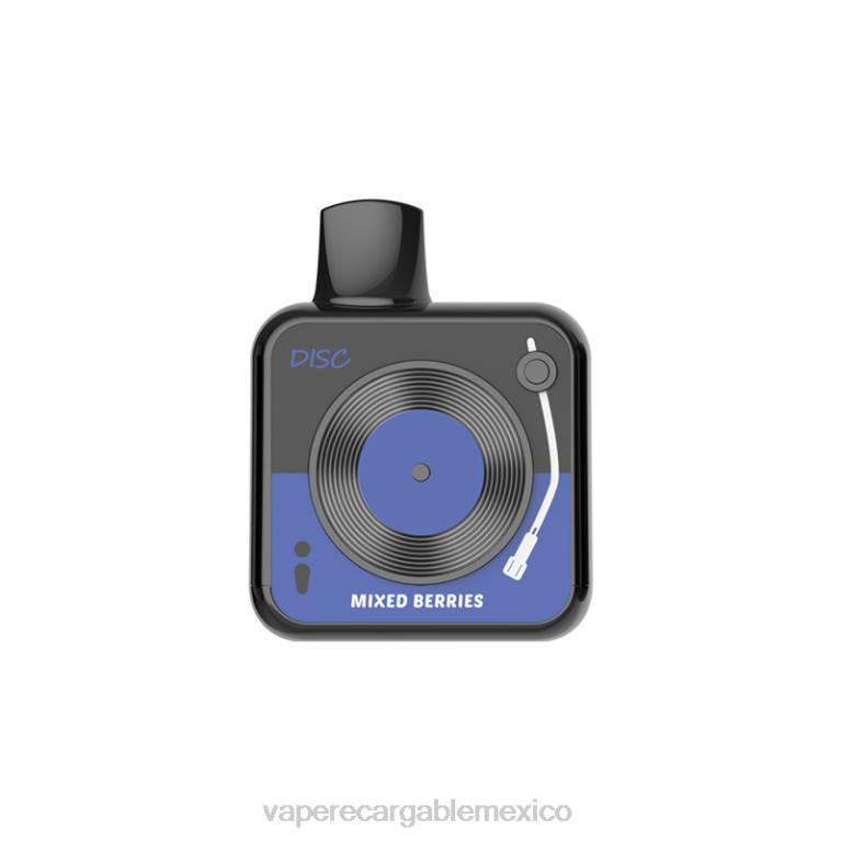 Vaper Sin Nicotina B6B2154 LAVIE DISC 10000 bocanadas bayas mixtas