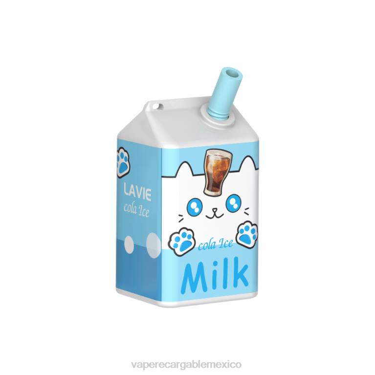 Vaper Sin Nicotina B6B2184 LAVIE MILK 7000 bocanadas hielo de cola