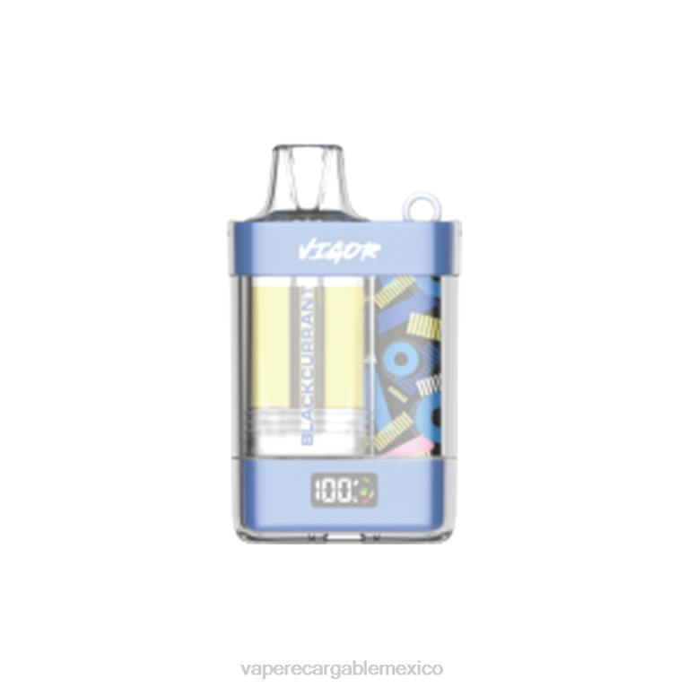 Vaper Sin Nicotina B6B29 LAVIE VIGOR 15000 bocanadas grosella negra