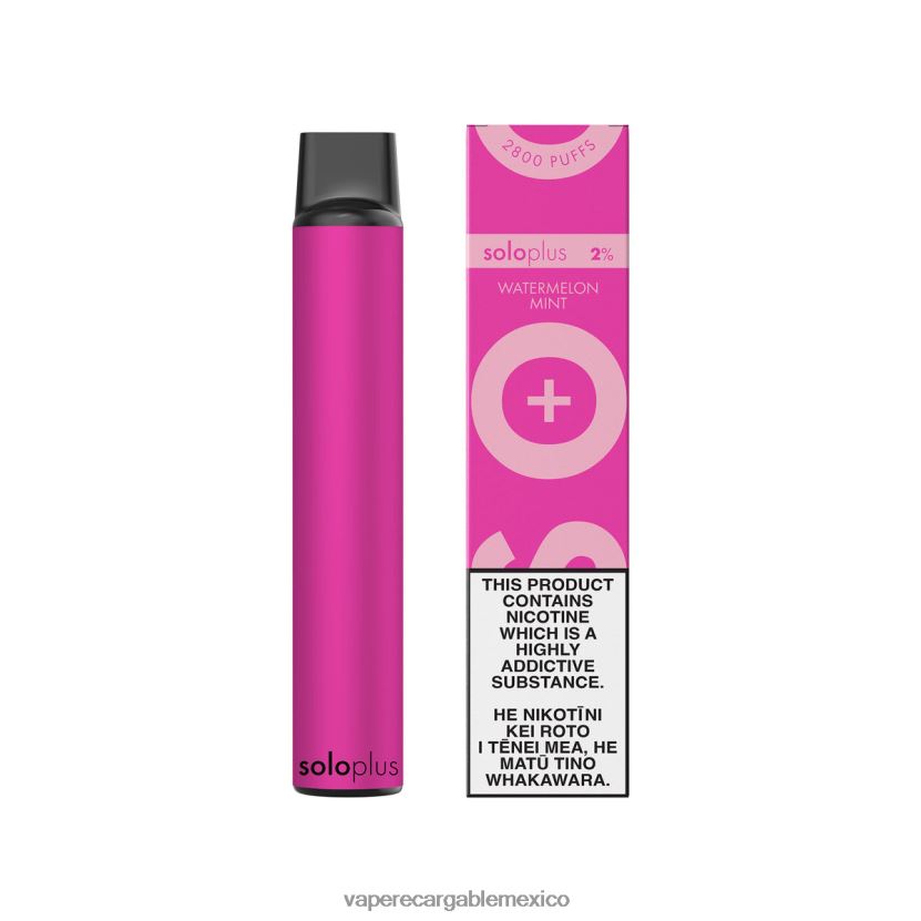 E-Liquid Mexico H82BD828 Solo Plus vaporizador desechable sandia menta