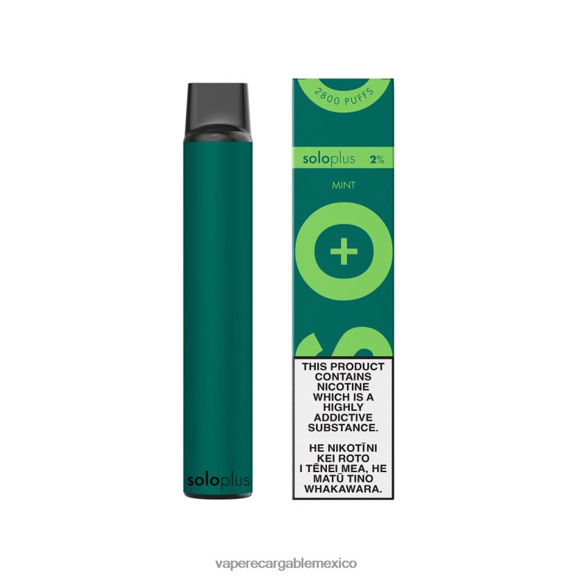 E-Liquid Mexico H82BD833 Solo Plus vaporizador desechable menta