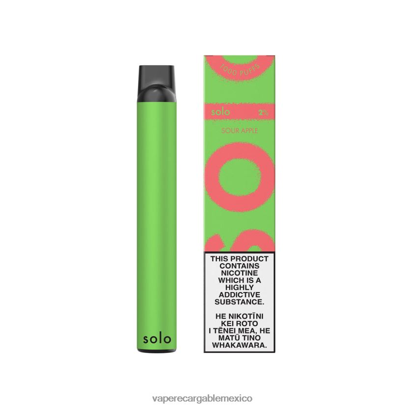 Vape Desechable H82BD85 Solo vaporizador desechable manzana agria