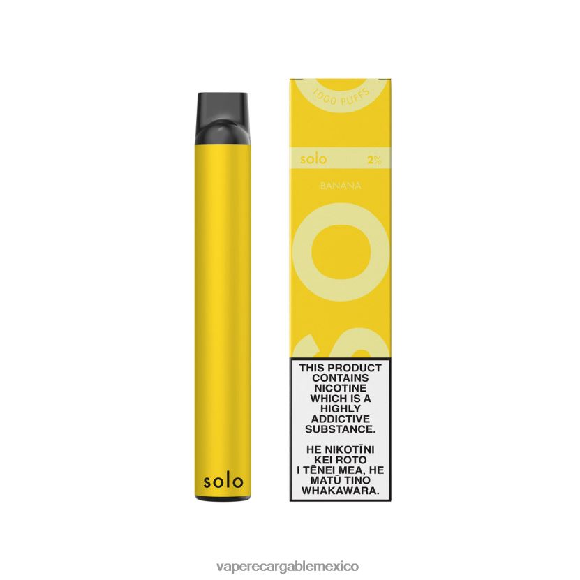 Vape México H82BD811 Solo vaporizador desechable banana
