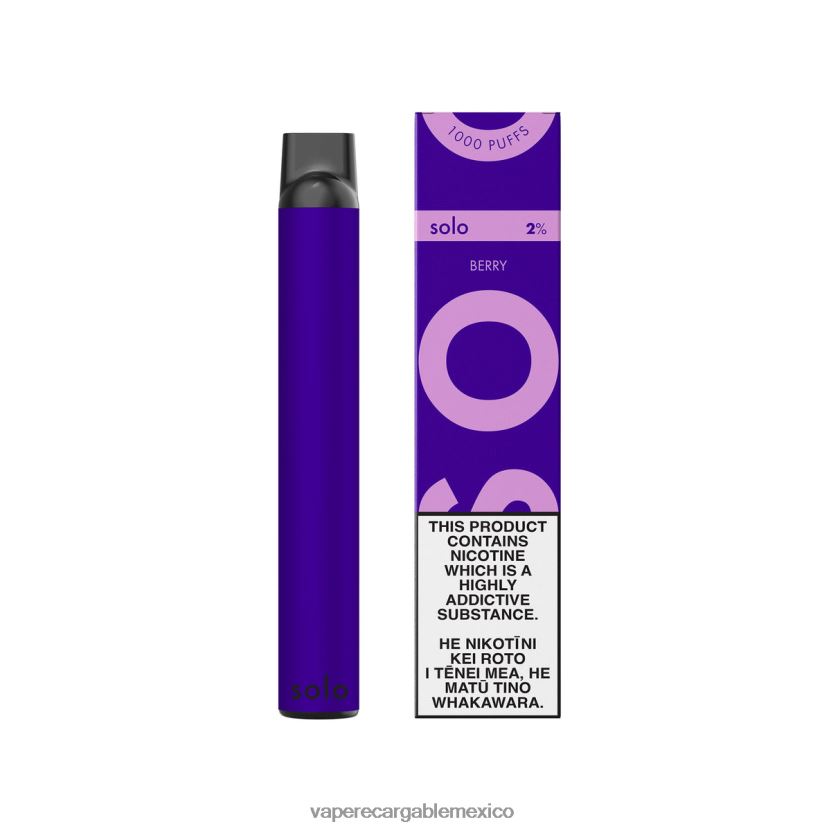 Vape México H82BD816 Solo vaporizador desechable baya