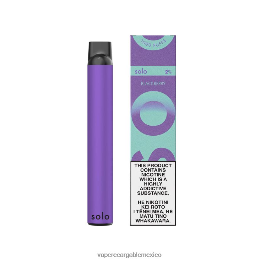 Vape Recargable H82BD822 Solo colección paraíso vape desechable zarzamora