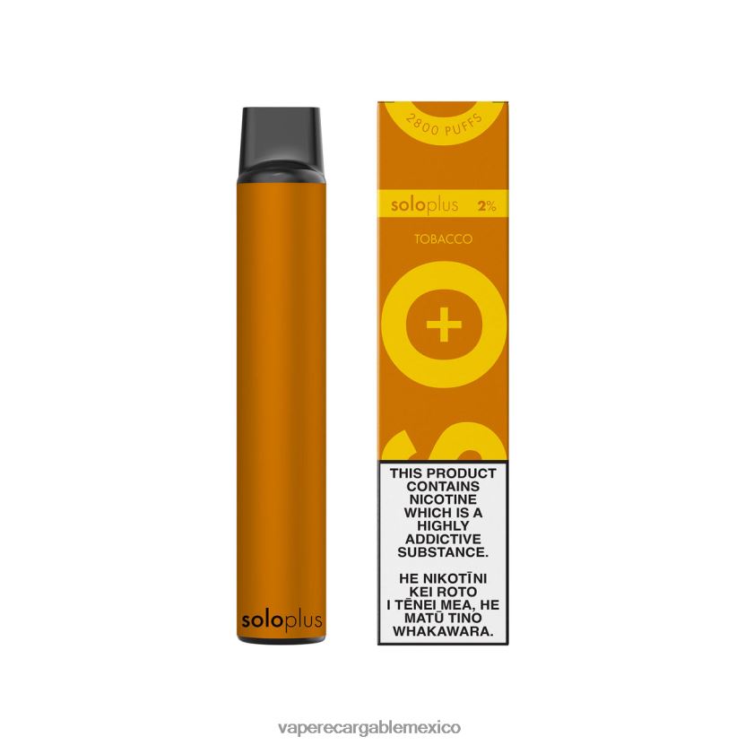 Vaper Sin Nicotina H82BD824 Solo Plus vaporizador desechable tabaco