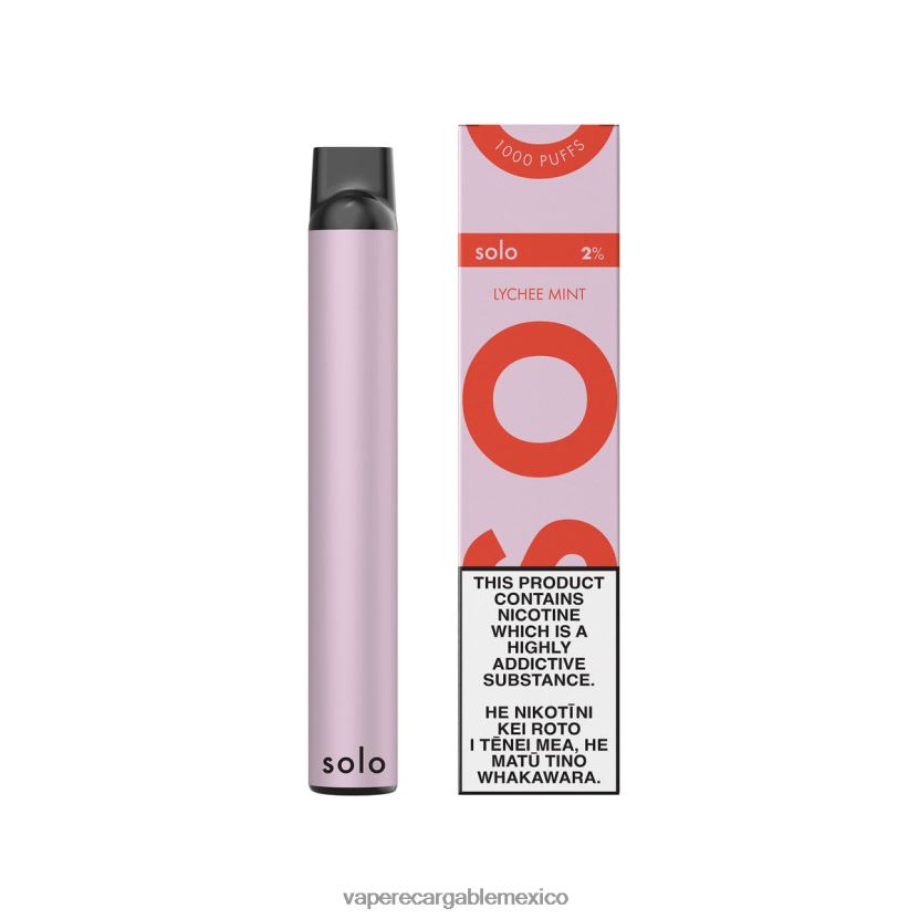 Vaper Sin Nicotina H82BD89 Solo vaporizador desechable menta lichi