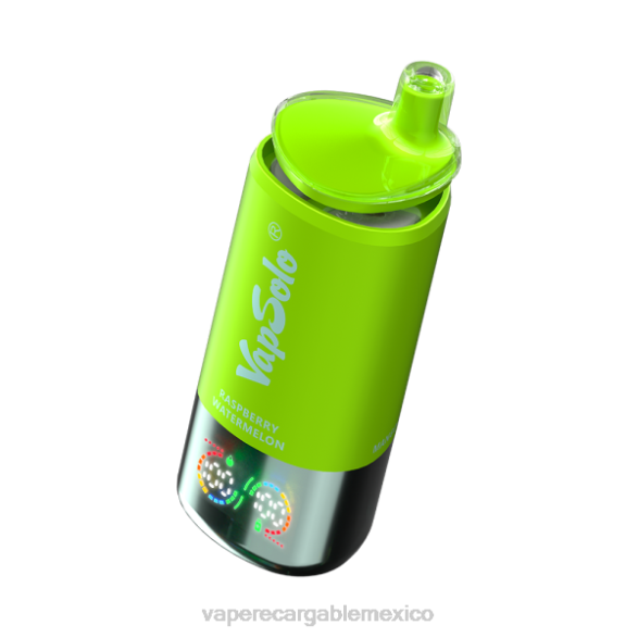 E-Liquid Mexico F8DJ3 VapSolo Triple 30000 bocanadas frambuesa sandía y mango melocotón y fresa kiwi