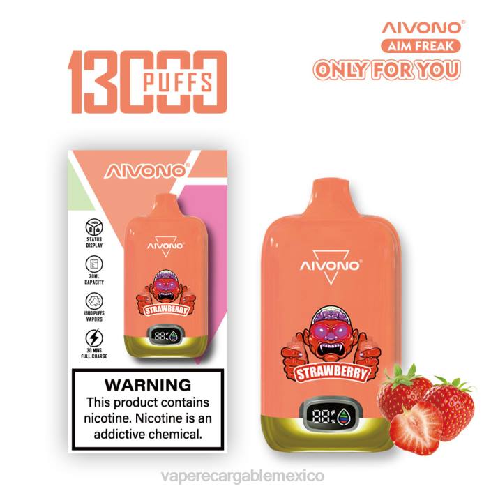 E-Liquid Mexico JZX6243 Aivono AIM FREAK 13000 fresa