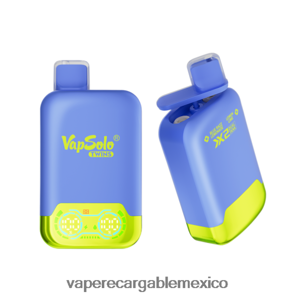 E-Liquid Mexico R02DZ4138 Vapsolo TWINS vaporizador desechable limonada blue razz y lima limón