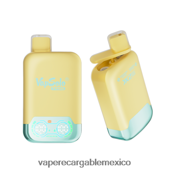 E-Liquid Mexico R02DZ4143 Vapsolo TWINS vaporizador desechable piña, coco y fresa, plátano