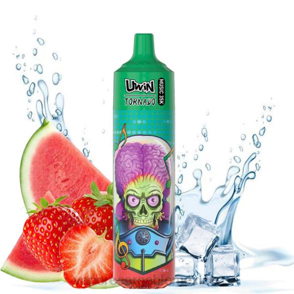 E-Liquid Mexico X8PB18 UWIN CRYSTAL vaporizador desechable 35k sandia fresa