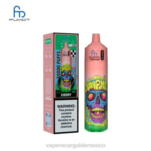 Fumot Tornado música de 30k cereza 8HNL7 Vape Recargable