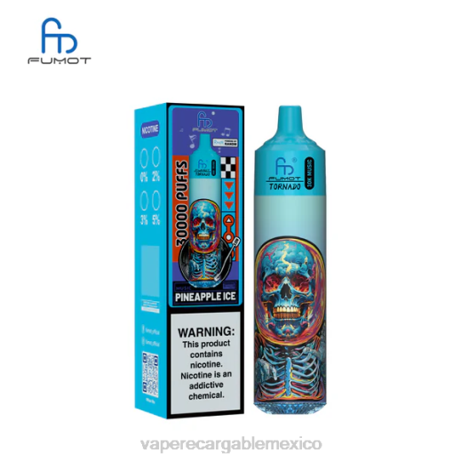 Fumot Tornado música de 30k hielo de piña 8HNL22 Vape Recargable