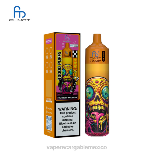 Fumot Tornado música de 30k sandia fresa 8HNL28 E-Liquid Mexico