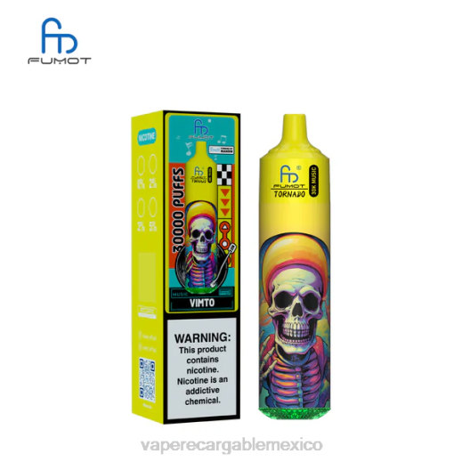 Fumot Tornado música de 30k vimto 8HNL30 Vape Desechable