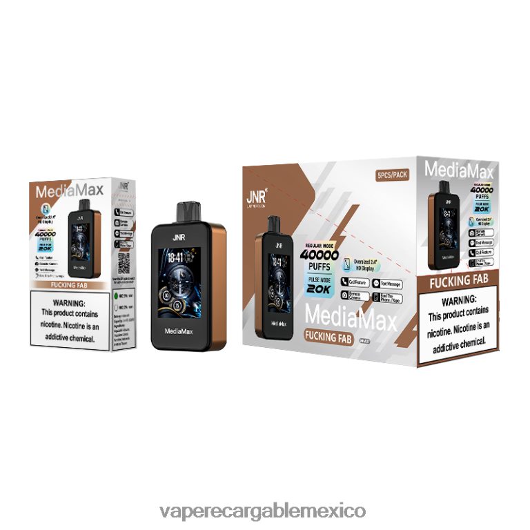 JNR MediaMax bocanada de 40k jodidamente fabuloso 4LL0Z613 E-Liquid Mexico