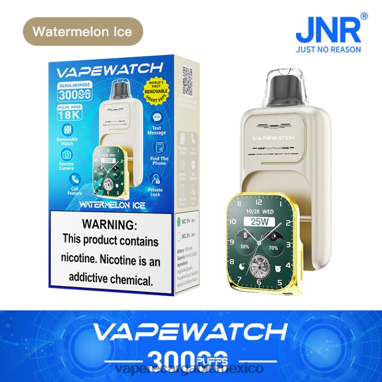 JNR reloj vapeador hielo de sandia 4LL0Z69 Vaper Sin Nicotina