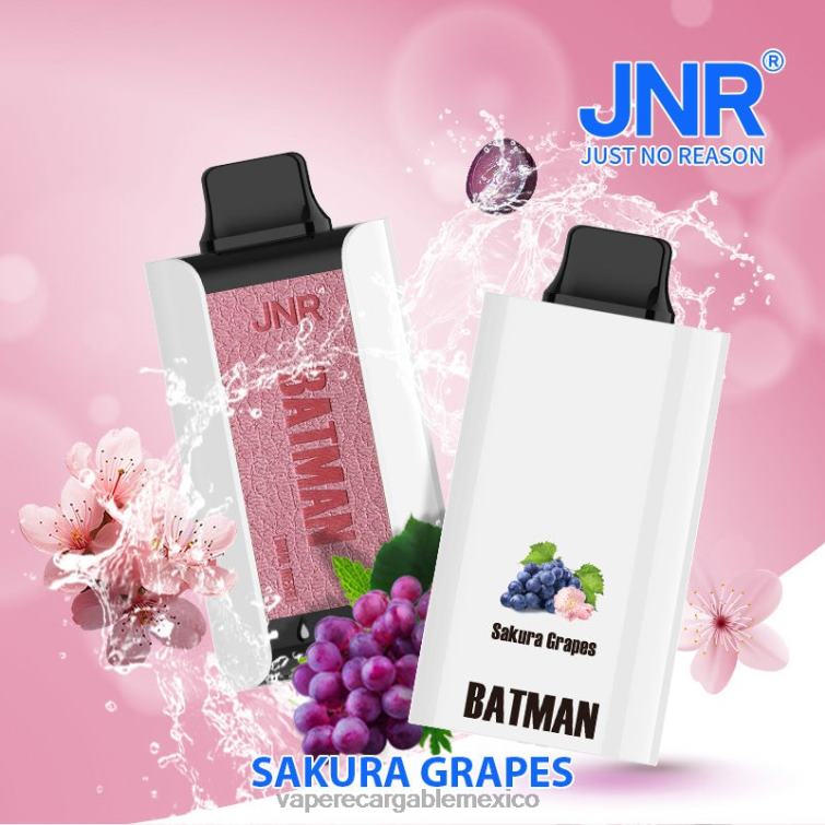 Vape Desechable 260445 JNR BATMAN 11000 uvas sakura