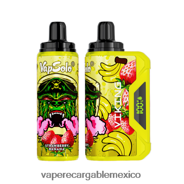 Vape Desechable R02DZ4155 Vapsolo VIKING vaporizador desechable plátano fresa