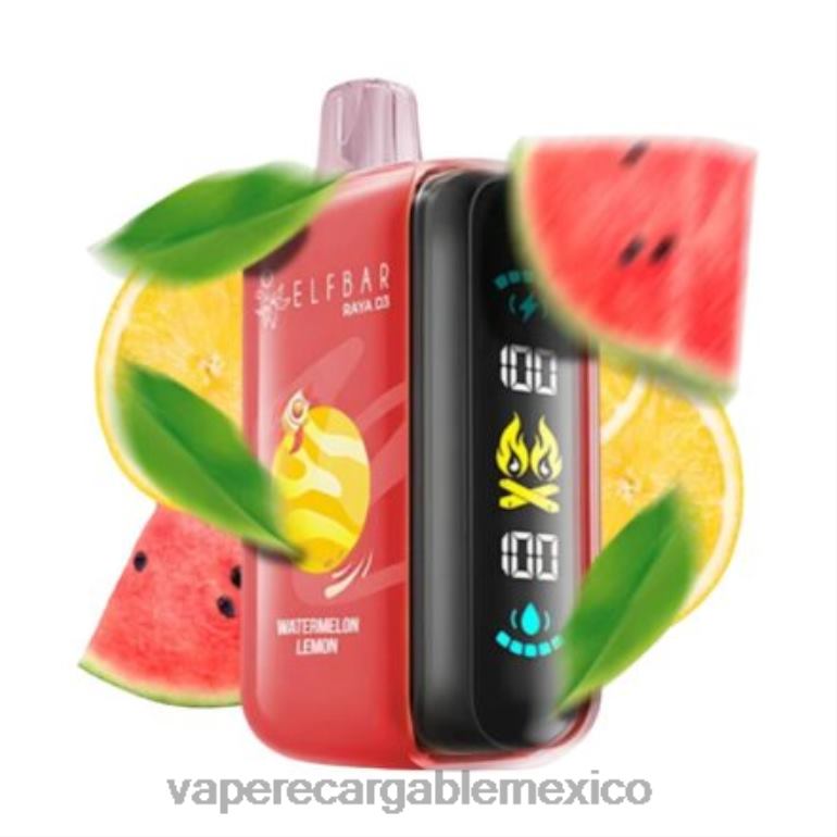 Vape México 20BPZ1 Elf Bar Raya D3 25000 desechable