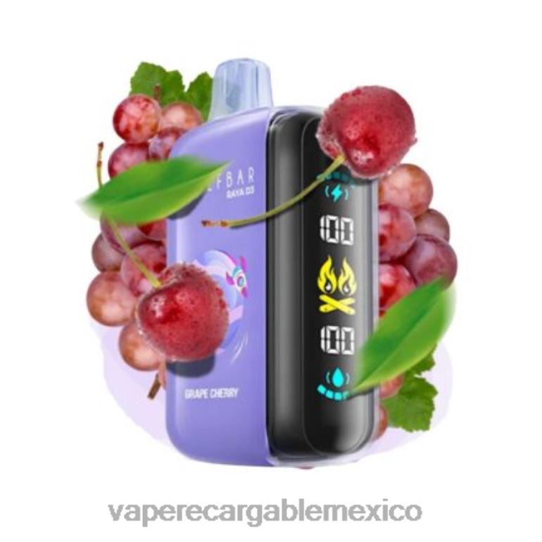 Vape México 20BPZ1 Elf Bar Raya D3 25000 desechable