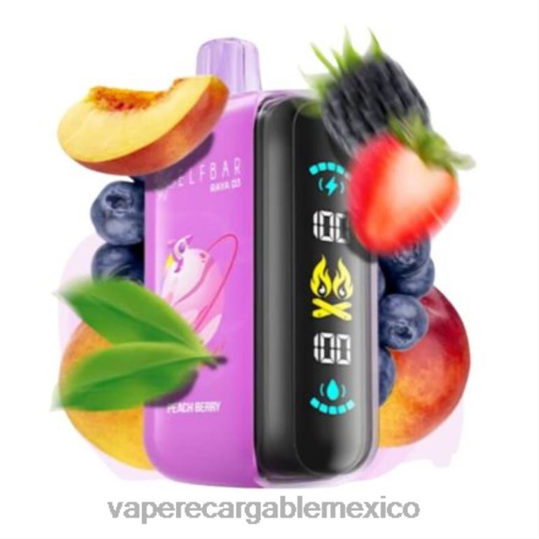 Vape México 20BPZ1 Elf Bar Raya D3 25000 desechable