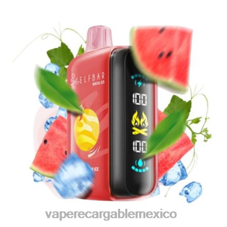 Vape México 20BPZ1 Elf Bar Raya D3 25000 desechable