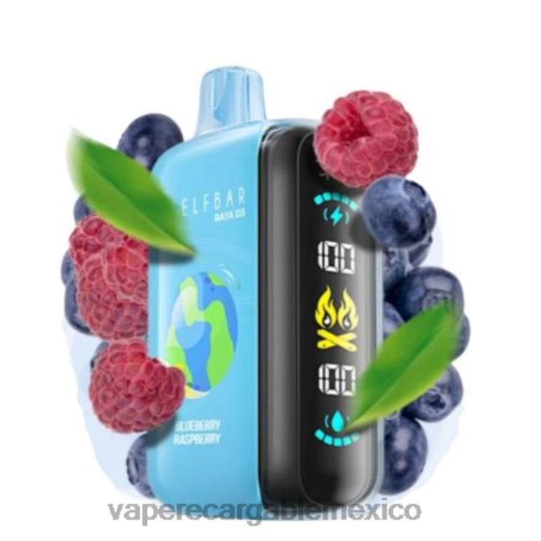 Vape México 20BPZ1 Elf Bar Raya D3 25000 desechable