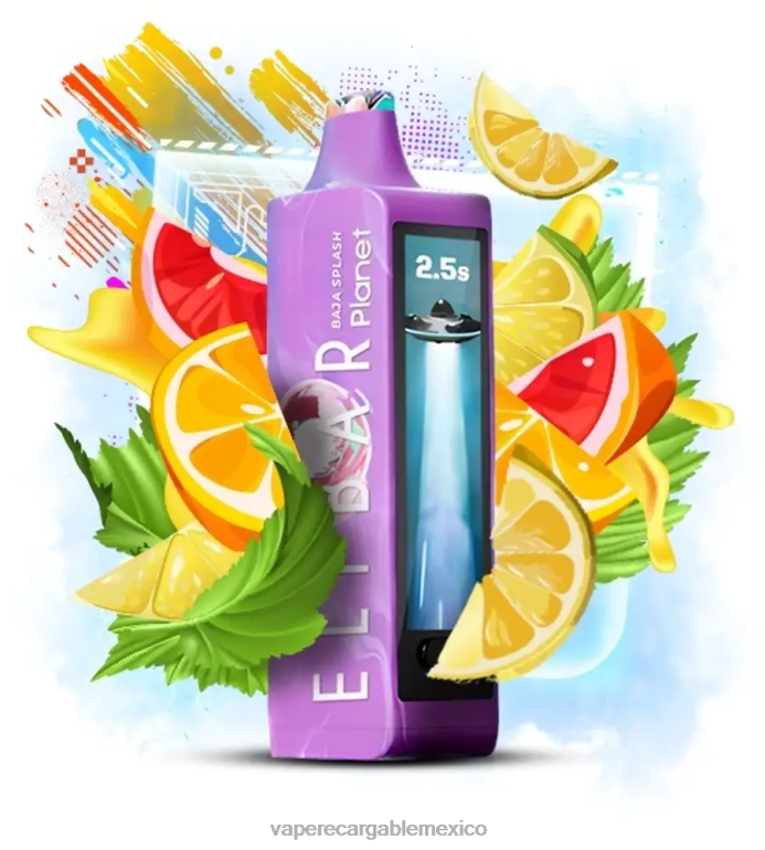 Vape México 20BPZ26 Elf Bar Planet 25000 chapoteo bajo