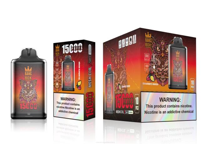 Vape México 82B6101 Bang Box s1-15000 bocanadas mango fresa