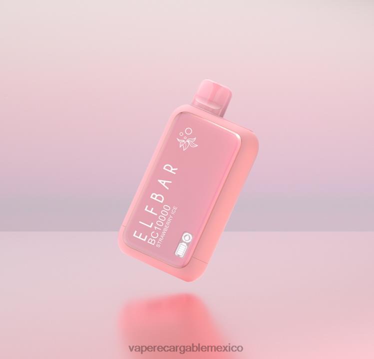 Vape México - ELFBAR BC10000 edición dinmol vape desechable hielo de fresa 2Z6T616