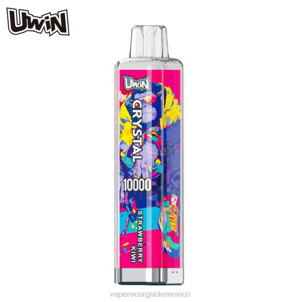 Vape México X8PB11 UWIN CRYSTAL 10000 vaporizadores desechables kiwi fresa