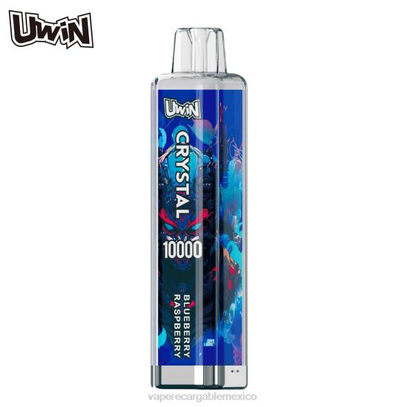 Vape México X8PB1 UWIN CRYSTAL 10000 vaporizadores desechables frambuesa arándano