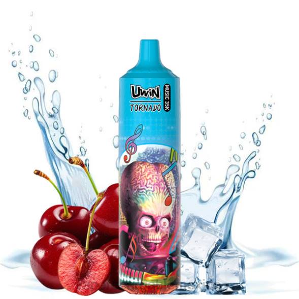 Vape México X8PB21 UWIN CRYSTAL vaporizador desechable 35k hielo de cereza