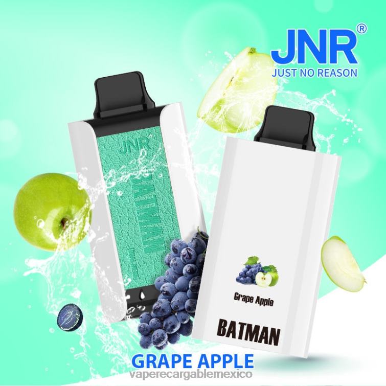 Vape Recargable 260442 JNR BATMAN 11000 manzana uva