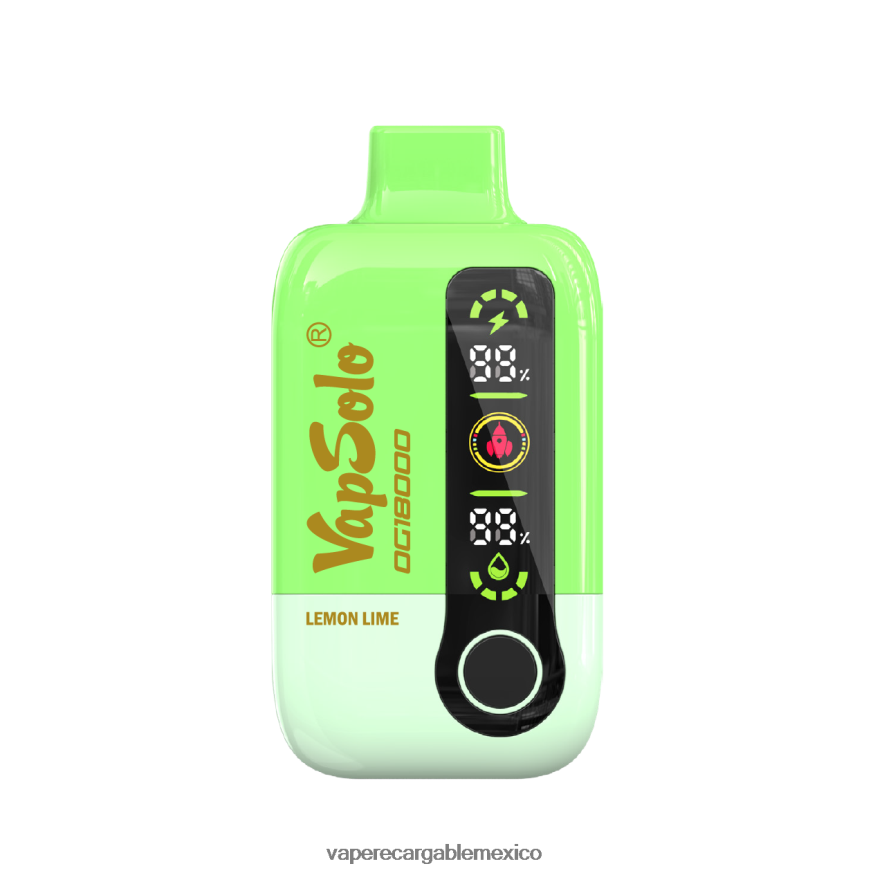 Vape Recargable 82662J2 VapSolo dg18000 lima limon