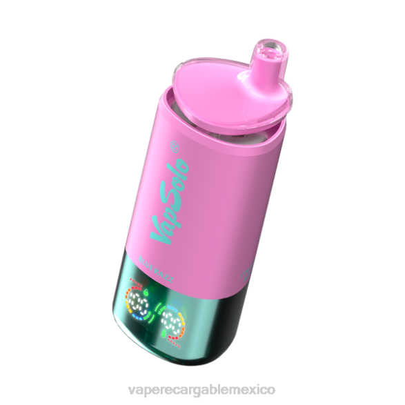 Vape Recargable F8DJ2 VapSolo Triple 30000 bocanadas piña, coco, fresa, plátano y razz azul