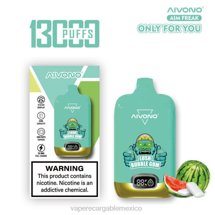 Vape Recargable JZX6247 Aivono AIM FREAK 13000 chicle exuberante