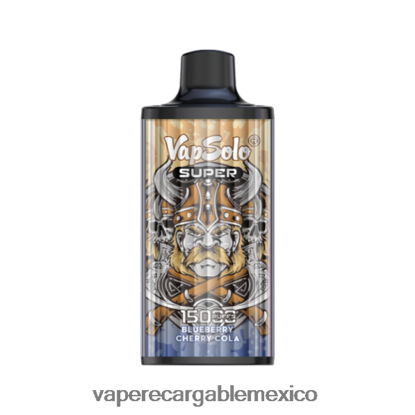 Vape Recargable R02DZ4127 Vapsolo SUPER vaporizador desechable cola de arándanos y cerezas