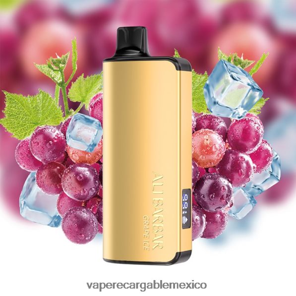 Vape Recargable R02DZ437 Alibarbar Ingot 20000 vaporizadores desechables hielo de uva