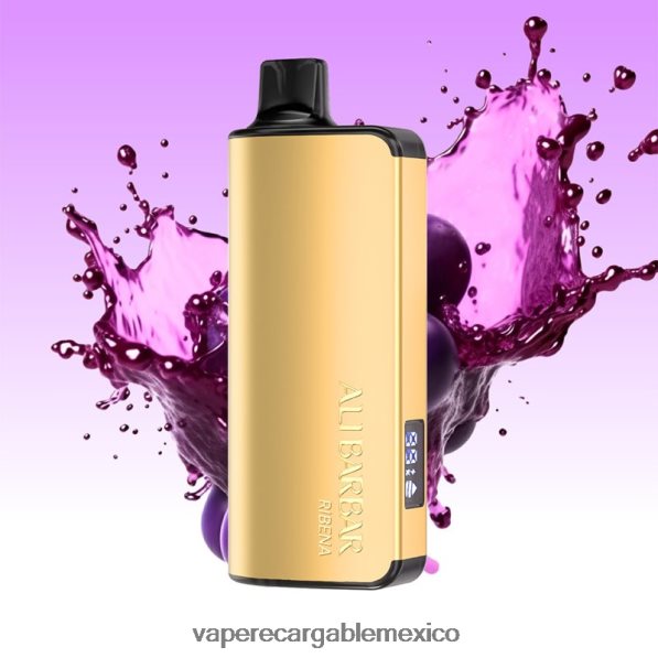 Vape Recargable R02DZ442 Alibarbar Ingot 20000 vaporizadores desechables ribena