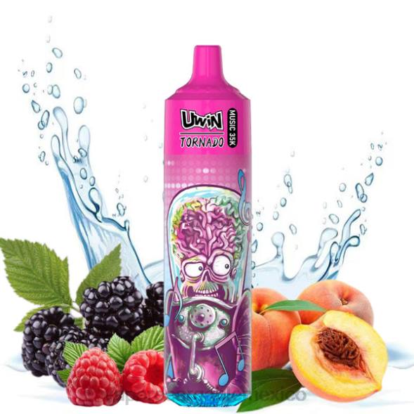 Vape Recargable X8PB27 UWIN CRYSTAL vaporizador desechable 35k baya de durazno