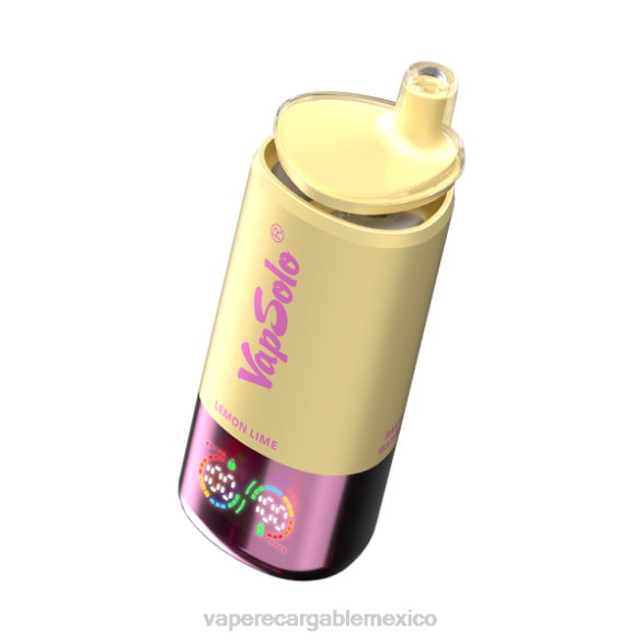 Vaper Sin Nicotina F8DJ4 VapSolo Triple 30000 bocanadas fresa plátano y frambuesa sandía y lima limón