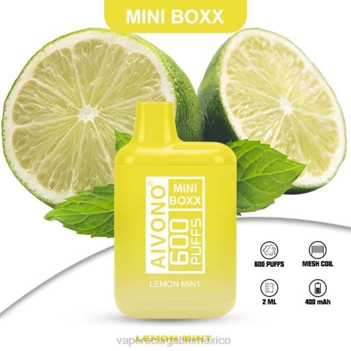 E-Liquid Mexico JZX6233 Aivono AIM MINI BOXX 600 menta limon