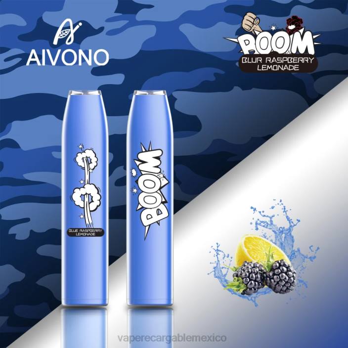 Vape Desechable JZX6355 Aivono AIM BOOM 600 limonada de frambuesa azul