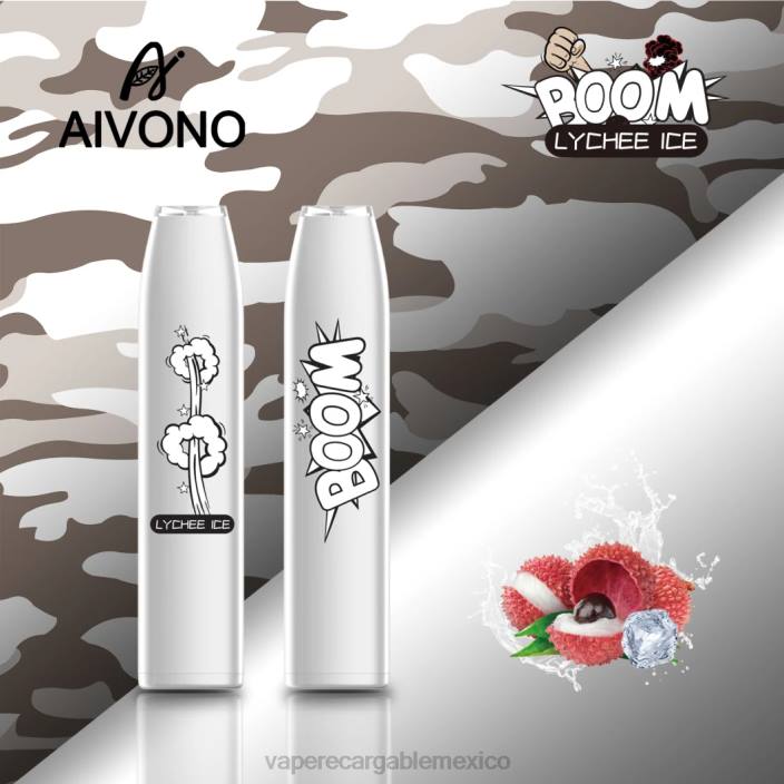 Vape Desechable JZX6365 Aivono AIM BOOM 600 hielo de lichi