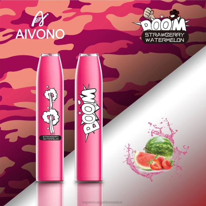 Vaper Sin Nicotina JZX6364 Aivono AIM BOOM 600 sandia fresa